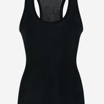 CANOTTA CENDREA IN COTONE 10977K776 BLK THE ROW 