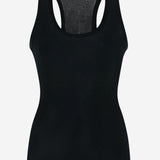 CANOTTA CENDREA IN COTONE 10977K776 BLK THE ROW 