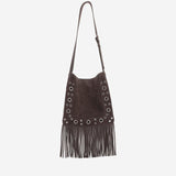 Borsa A Spalla Valentino Garavani Nellcôte Ricamata Con Frange 7W2B0R33 TAARCB VALENTINO GARAVANI 