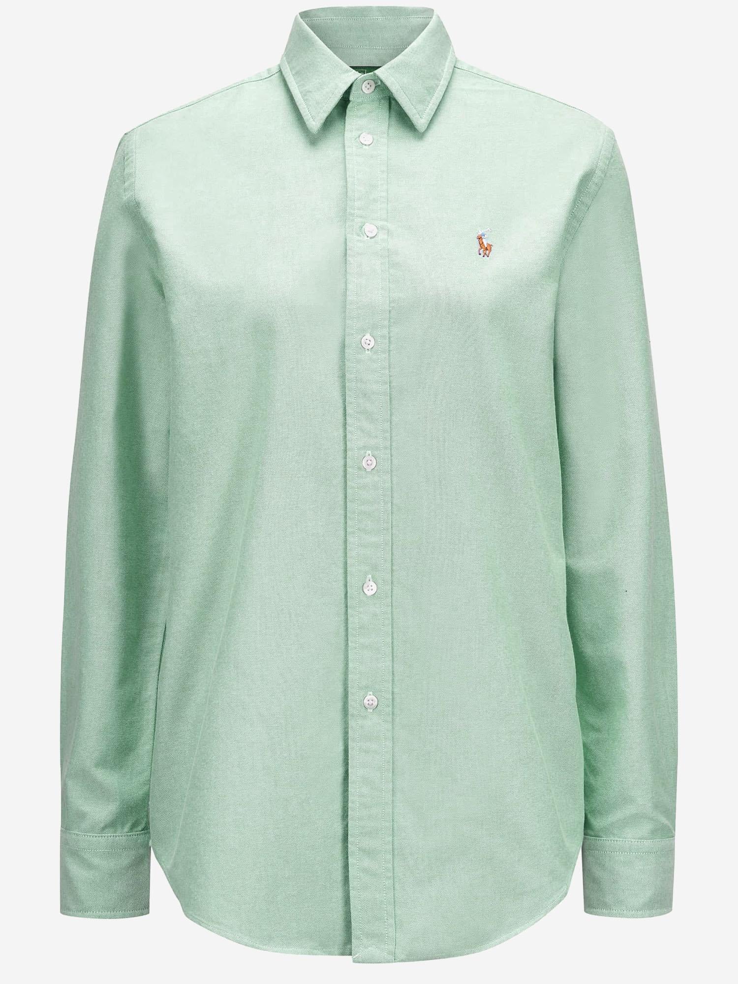 CAMICIA IN COTONE CON LOGO 211970736 503 POLO RALPH LAUREN 
