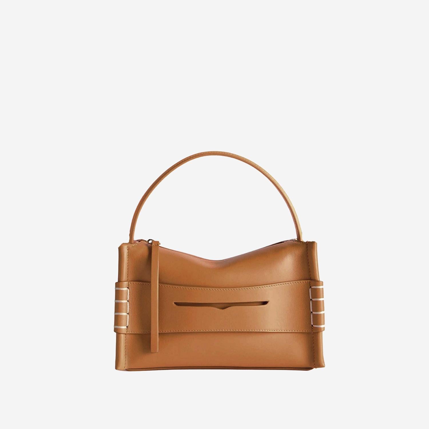 BORSA PICCOLA LOAFER IN PELLE CON LOGO HB0762 LA0383640 JW ANDERSON 