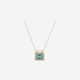 COLLANA TURQUOISE EL PASO CO347 ORO MYA BAY 