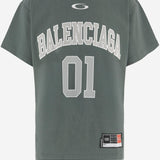 T-SHIRT OVERSIZE IN COTONE 850353 TTVG26399 BALENCIAGA 
