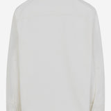 CAMICIA IN COTONE CON RICAMO LOGO UJK897DE0126 136 AMI 