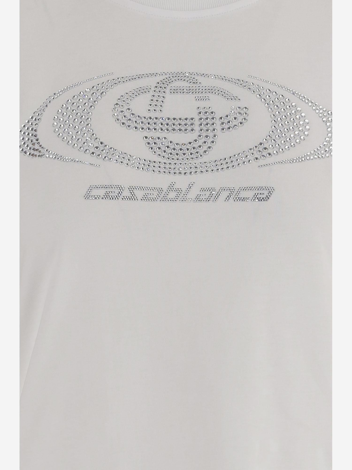 T-SHIRT IN COTONE CON LOGO WSP26JTS020 04 CASABLANCA 