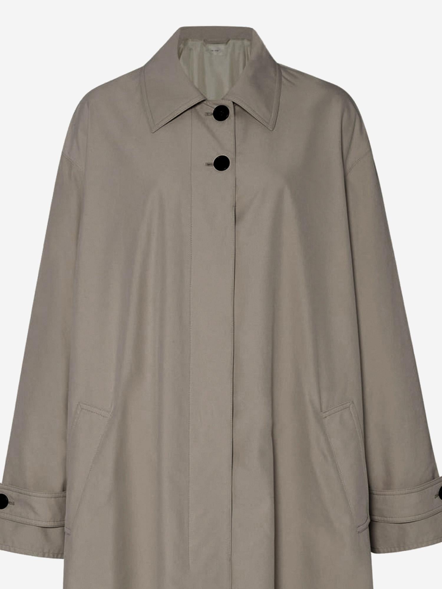 CAPPOTTO LOLANA IN COTONE 10490W4207 TAU THE ROW 