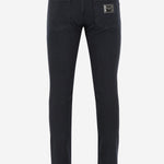 JEANS SKINNY IN COTONE STRETCH CON LOGO GY07LD G8MF2S9001 DOLCE & GABBANA 