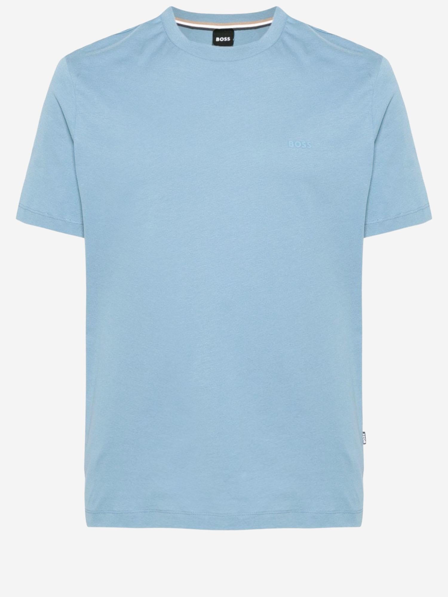 T-SHIRT IN COTONE CON LOGO 50468347 450 HUGO BOSS 