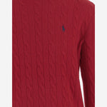 MAGLIA A TRECCE IN LANA 710876762 006 POLO RALPH LAUREN 