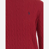 MAGLIA A TRECCE IN LANA 710876762 006 POLO RALPH LAUREN 
