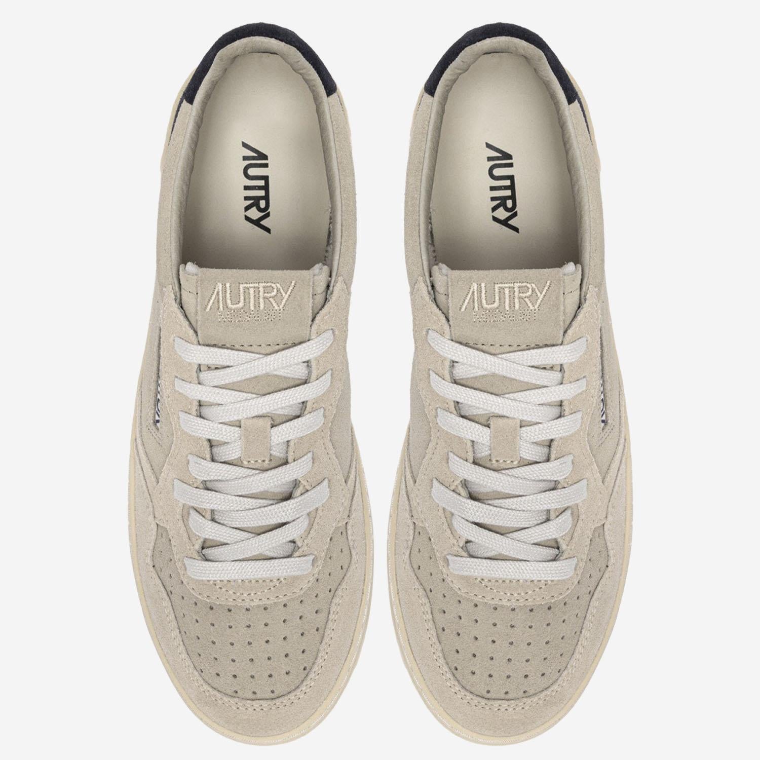 SNEAKERS MEDALIST LOW AULMTS10 TRICSUEDEECRUBLUESP AUTRY 