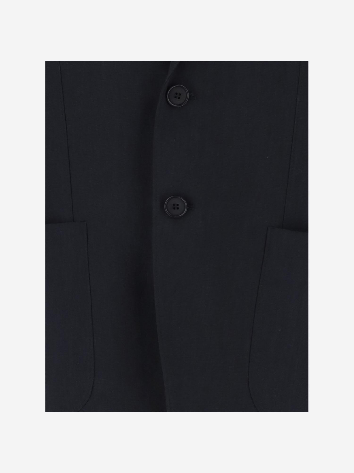 BLAZER MONOPETTO IN LINO GM000140 TE10954UB115 GIORGIO ARMANI 