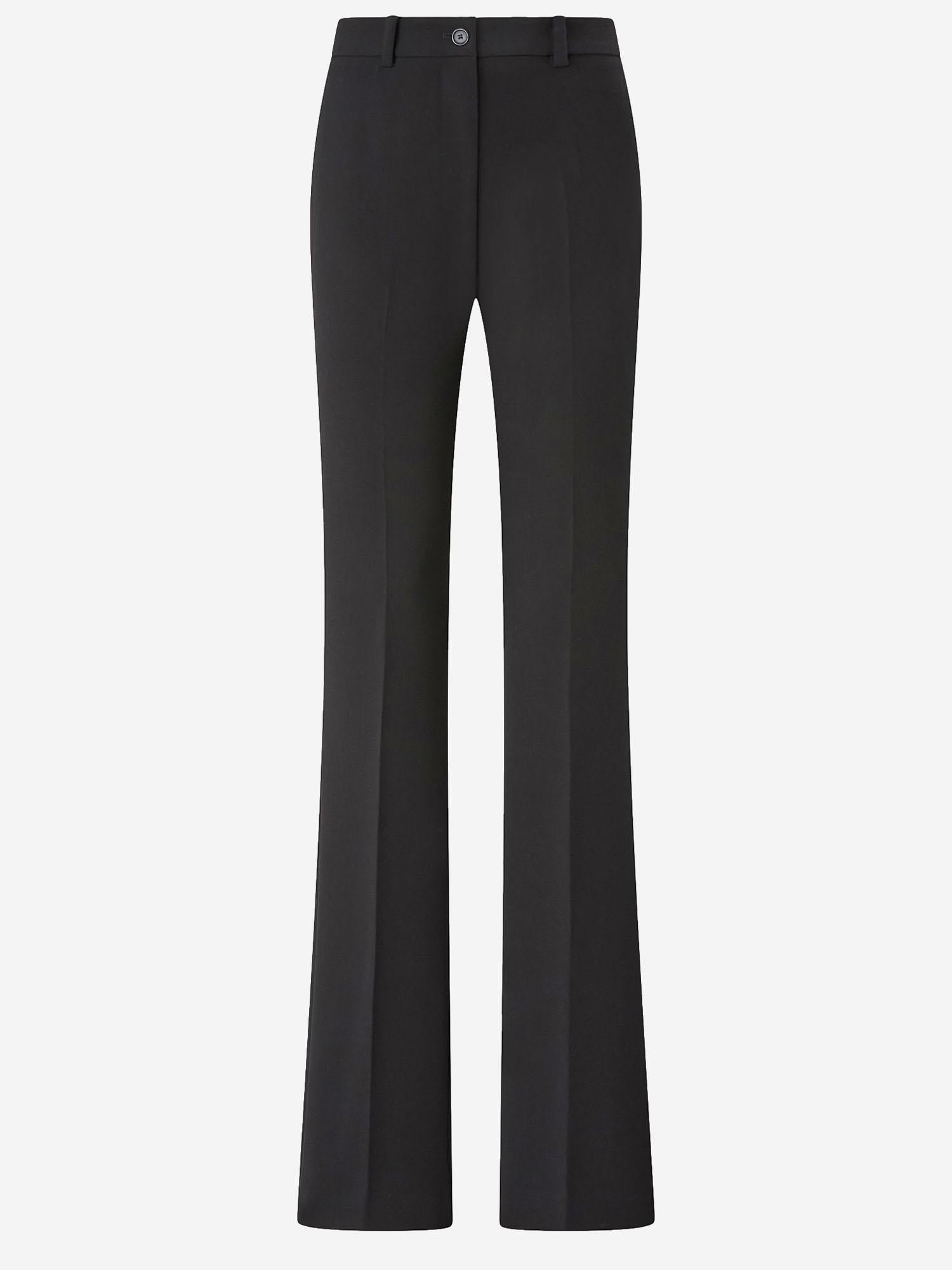 Pantaloni in misto viscosa stretch 105706 A2R9Z99 PINKO 