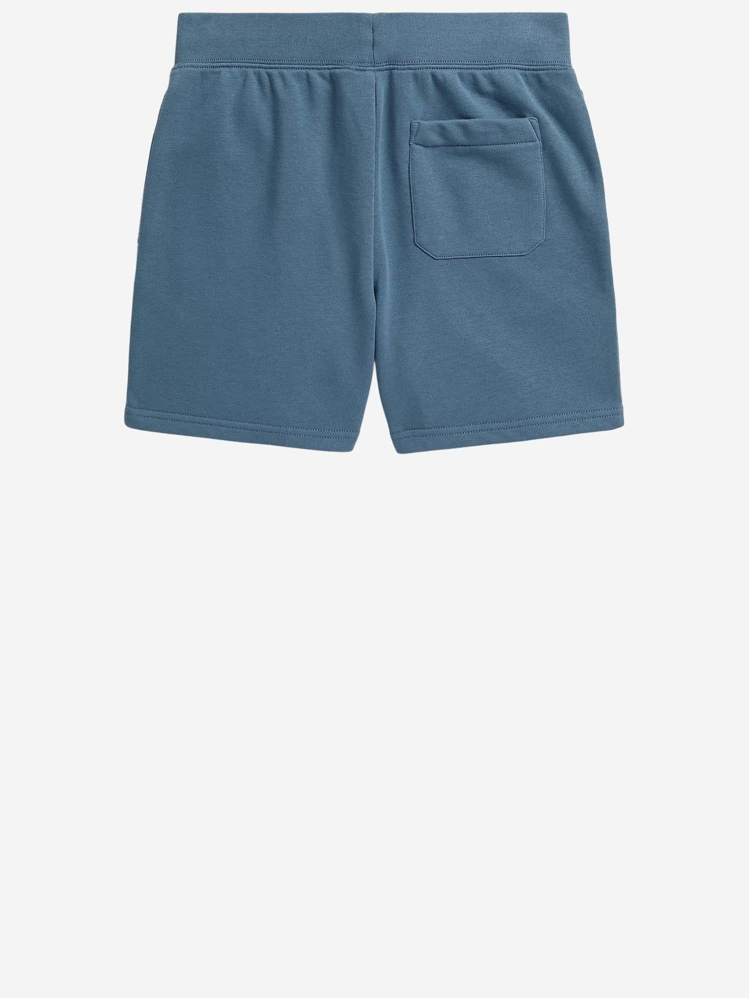 PANTALONI CORTI IN COTONE CON LOGO 323A12258 001 POLO RALPH LAUREN KIDS 