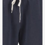 PANTALONI CORTI IN COTONE CON LOGO SHPMA5JB JERSEYBLUE AUTRY 