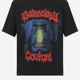 T-SHIRT IN COTONE CON STAMPA 764235 TUVD51000 BALENCIAGA 