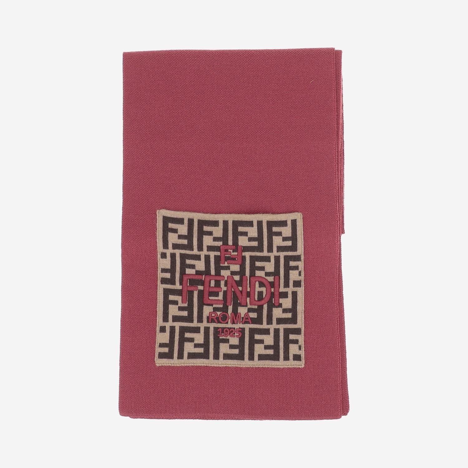 SCIARPA FF IN LANA CON LOGO JUQ065 AV78F1TH6 FENDI KIDS 