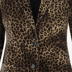 GIACCA IN CUPRO CON MOTIVO ANIMALIER JPARIGI12L 800012M1280 TAGLIATORE 