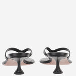 Sandali Juliette in pelle JULIETTETHONG 45BLACK AMINA MUADDI 