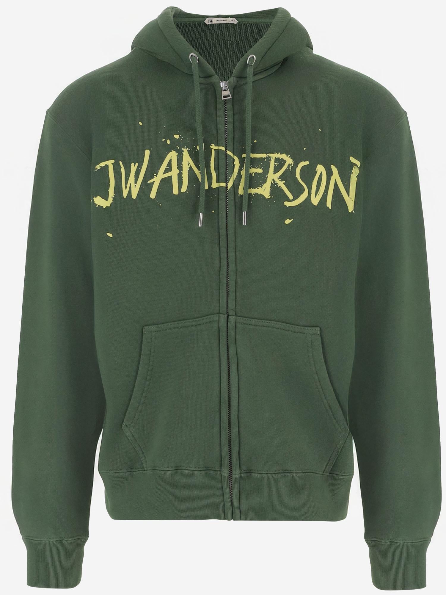 FELPA IN COTONE CON LOGO JW0273 PG1901500 JW ANDERSON 