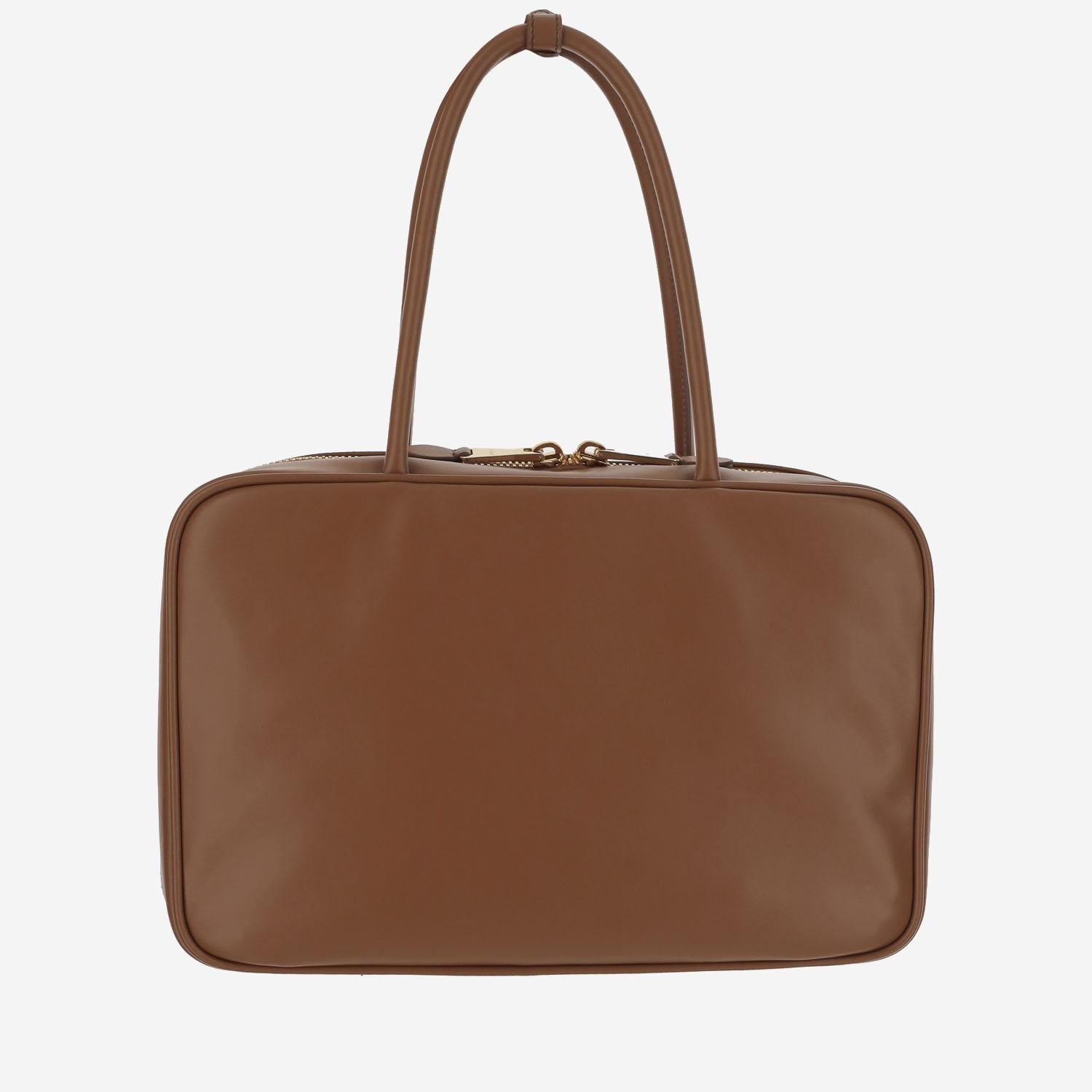 BORSA BEAU IN PELLE 5BB117 2CRWF0046 MIU MIU 