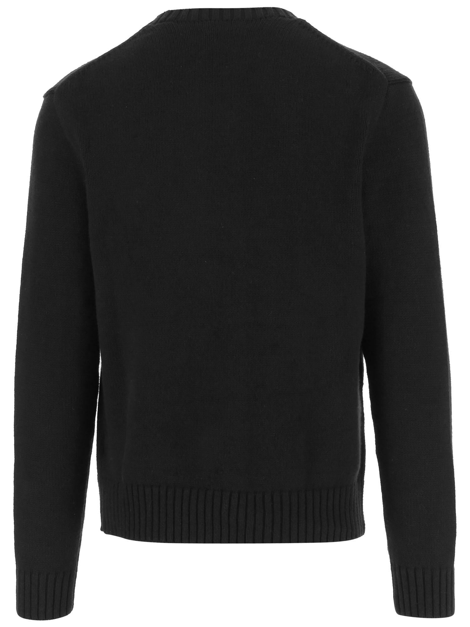 MAGLIONE IN COTONE E CASHMERE CON POLO BEAR 710982140 001 POLO RALPH LAUREN 