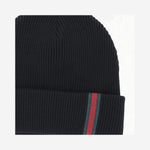 BEANIE IN LANA CON NASTRO WEB 834192 4G2001000 GUCCI 