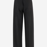 Pantaloni in misto lana stretch 2A00003M6523 999 MONCLER 