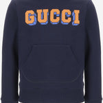 FELPA IN COTONE CON LOGO 773379 XJHB94392 GUCCI KIDS 