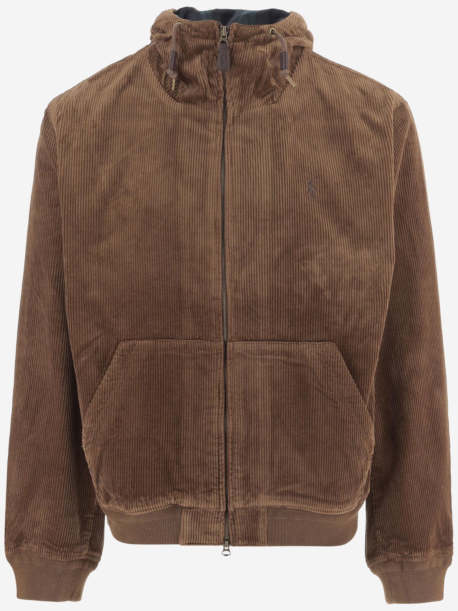 GIACCA IN COTONE A COSTE 710968126 001 POLO RALPH LAUREN 