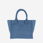BORSA SHOPPING IN RAFIA 106832 A39YE5Y PINKO 