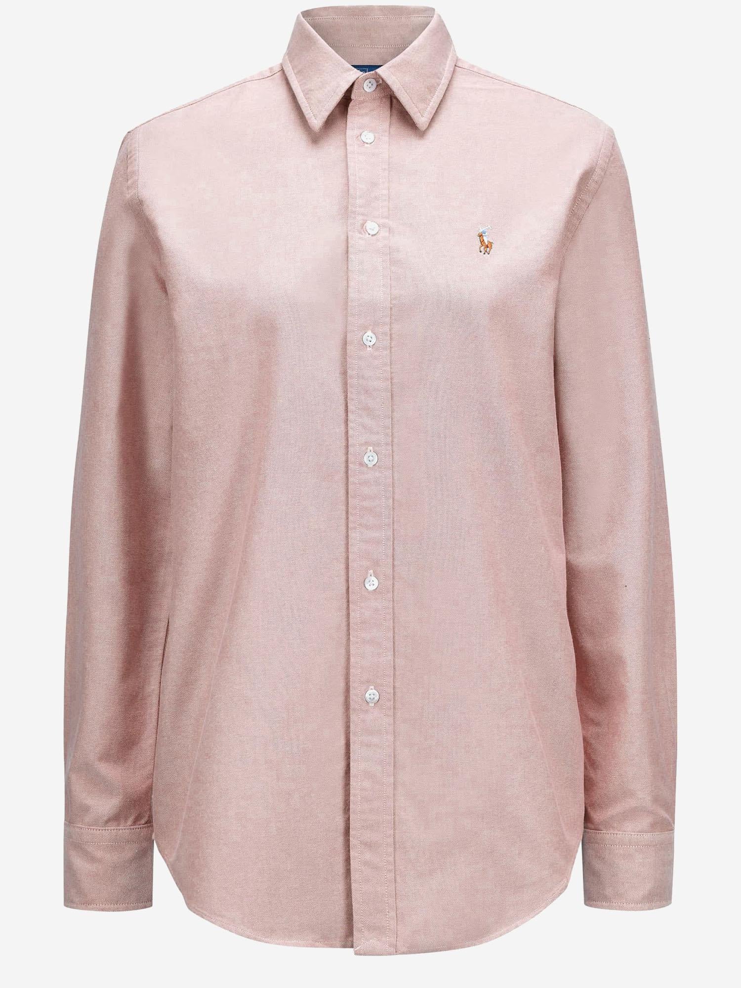 CAMICIA IN COTONE CON LOGO 211970736 504 POLO RALPH LAUREN 