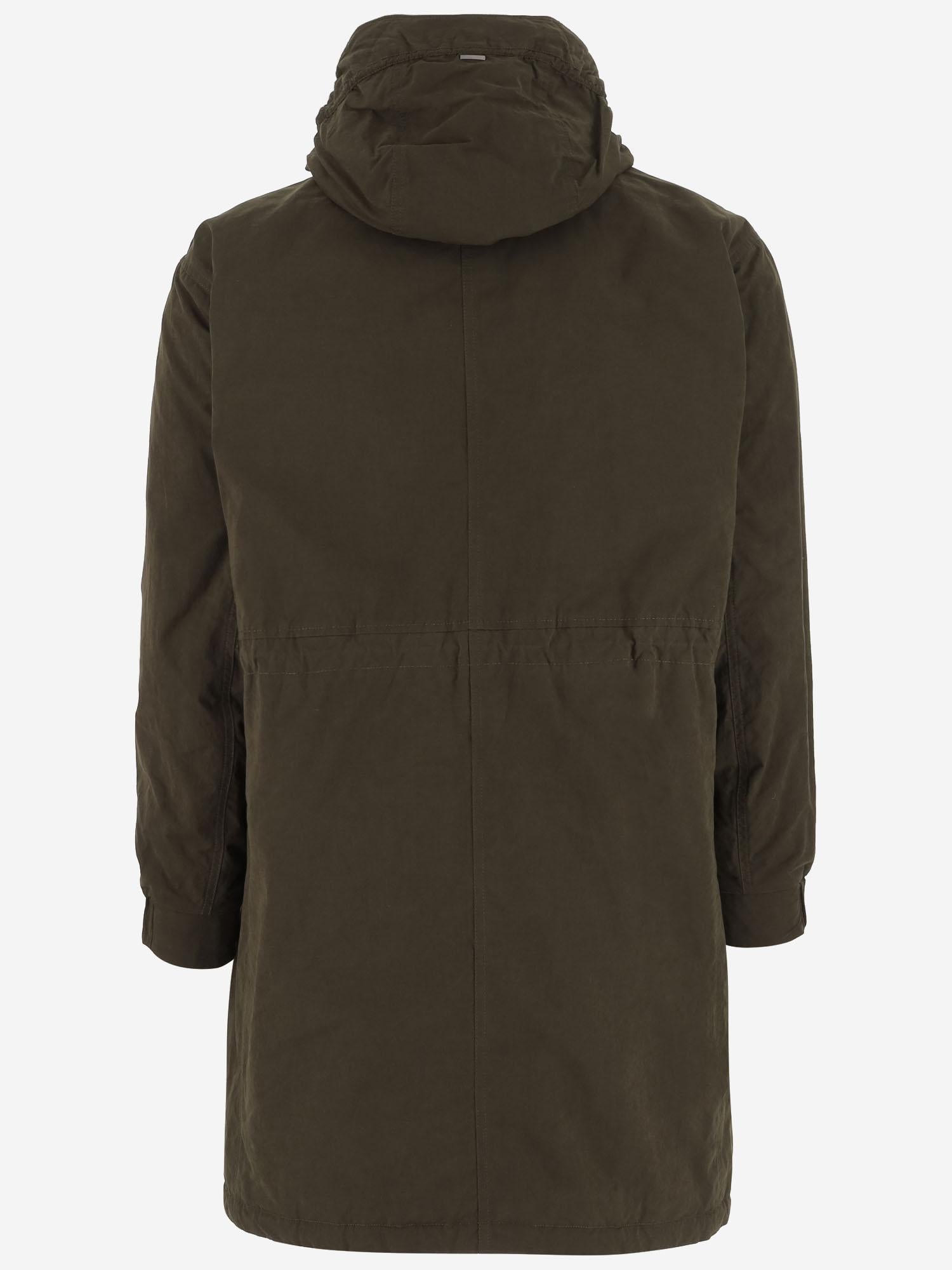 PARKA IN MISTO COTONE PA000162U 13800Z7740 HERNO 