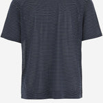T-SHIRT IN COTONE CON MOTIVO A RIGHE HTS367JE0212 A044 AMI 