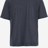 T-SHIRT IN COTONE CON MOTIVO A RIGHE HTS367JE0212 A044 AMI 