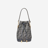BORSA MON TRESOR CON MOTIVO FF 8BS109 AUT4F1UJ5 FENDI 