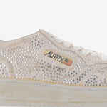SNEAKERS MEDALIST LOW 'CRYSTAL' AULWNA01 WHITE AUTRY 
