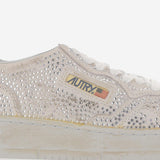 SNEAKERS MEDALIST LOW 'CRYSTAL' AULWNA01 WHITE AUTRY 