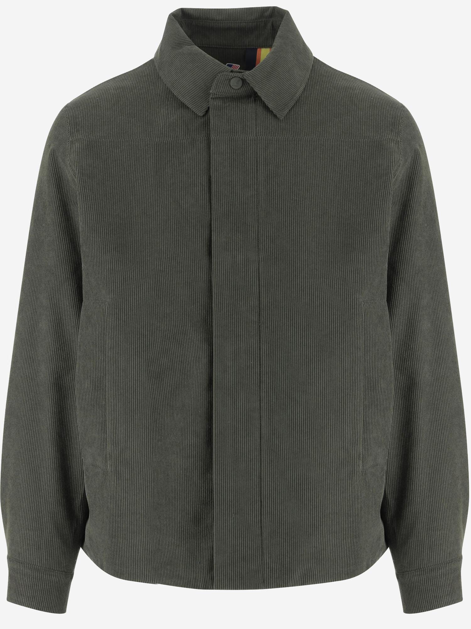 GIACCA SHARY IN VELLUTO K7136BW B2F K-WAY 