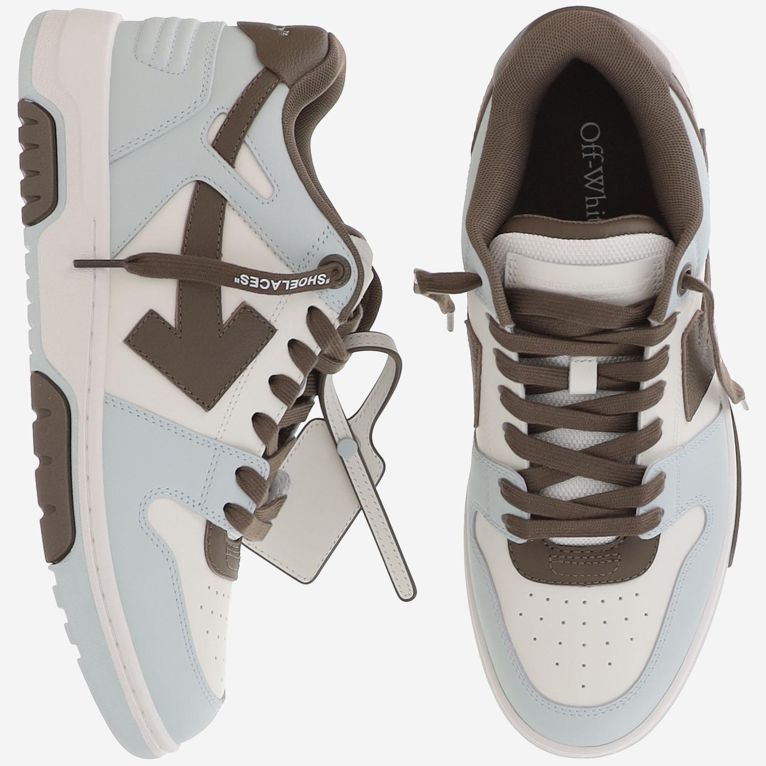 SNEAKERS OUT OF OFFICE IN PELLE OMIA189S26LEA003 426D OFF-WHITE 