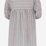Abito in cotone stretch a righe 01618133 361 BABE & TESS KIDS 