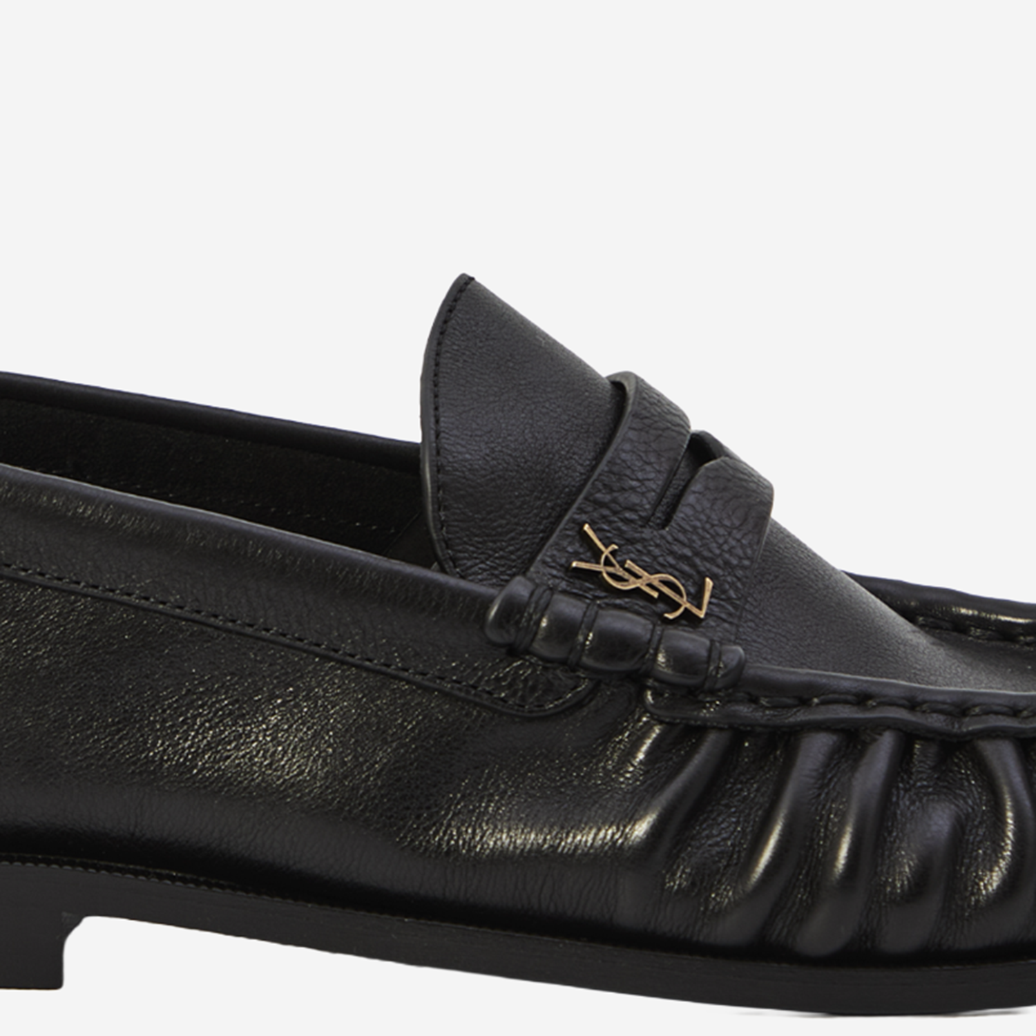 MOCASSINI LE LOAFER MORBIDI IN PELLE 818908 25VAA1000 SAINT LAURENT 