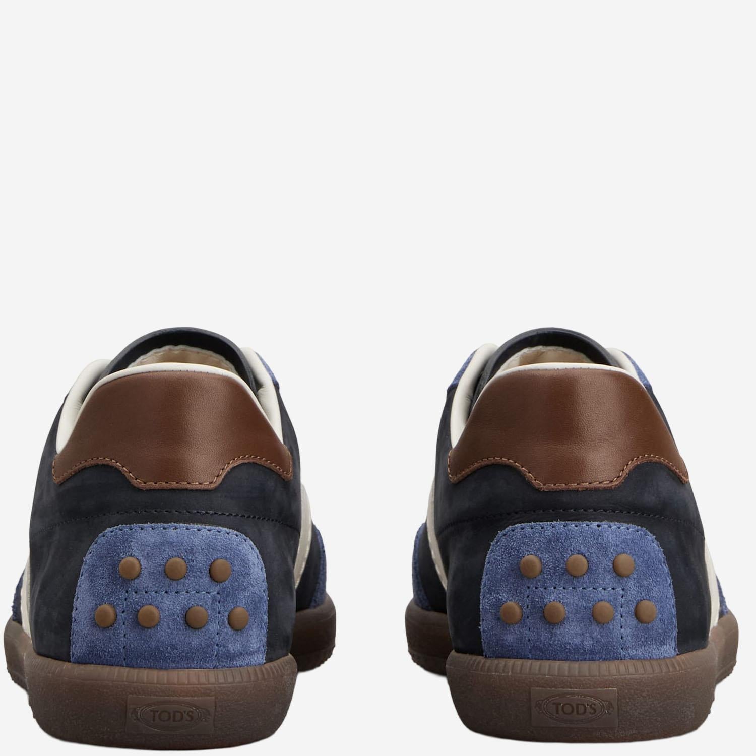 SNEAKERS IN PELLE SCAMOSCIATA E NABUK XXM68C0JF50V0S UP17 TODS 