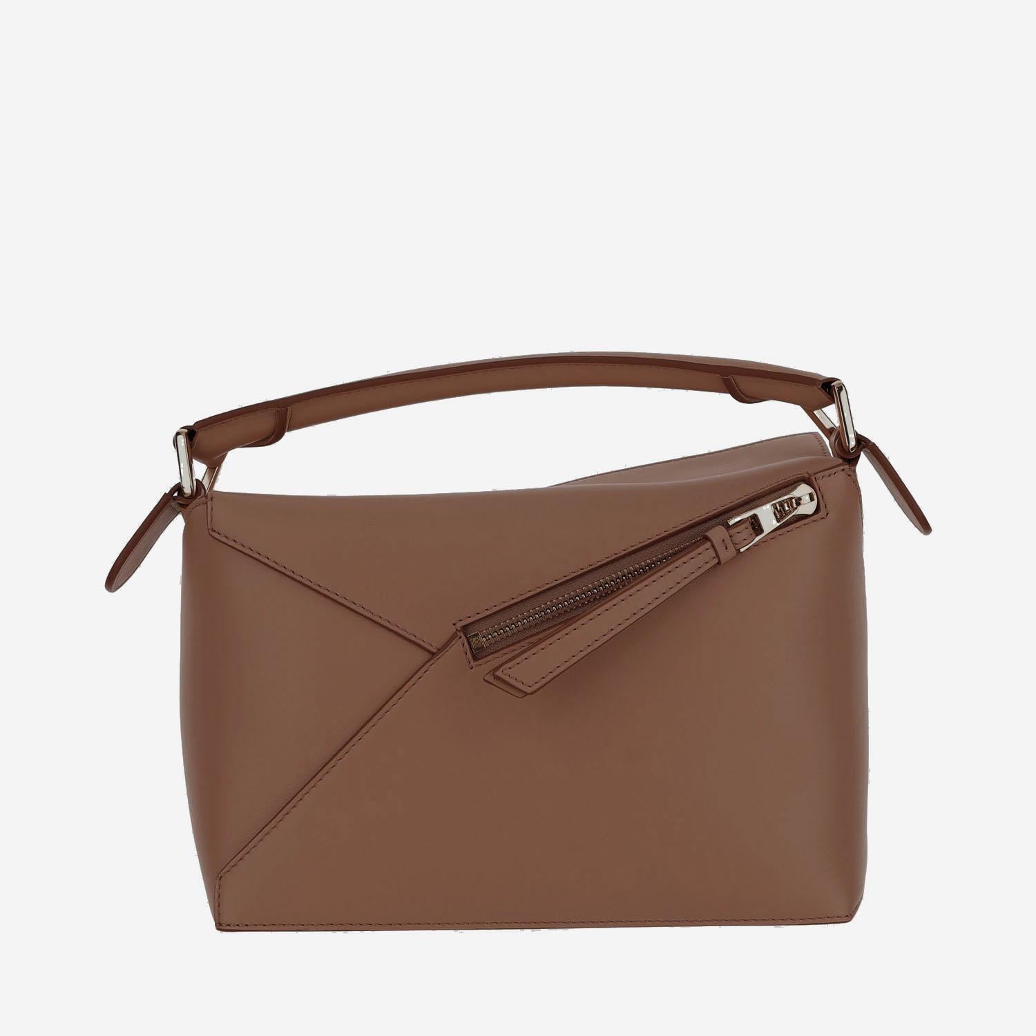 Borsa Puzzle Edge piccola in pelle A510P60XAC 2530 LOEWE 