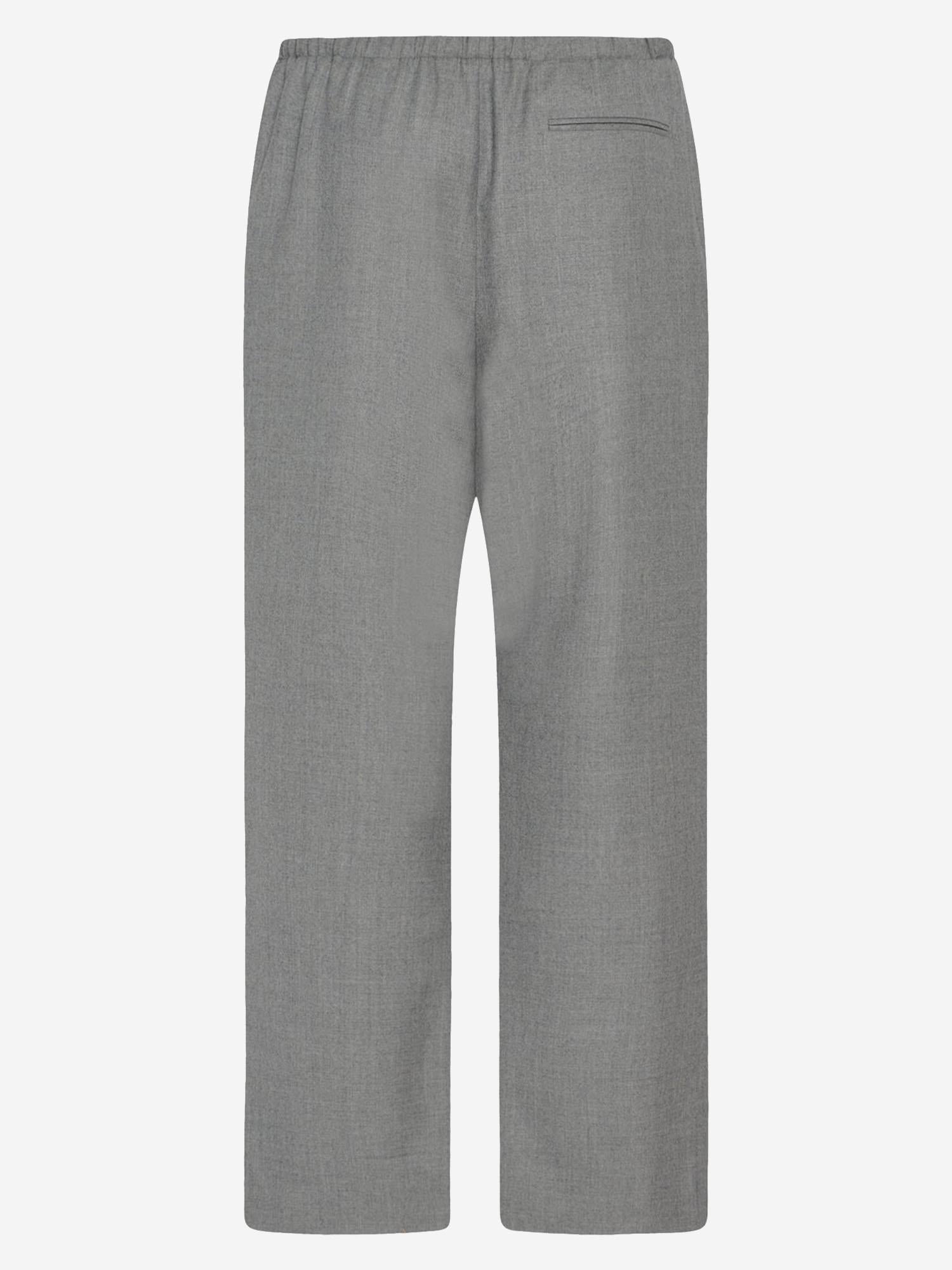 PANTALONI XON IN LANA 990W4084 GRY THE ROW 