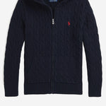 FELPA IN COTONE CON CAPPUCCIO 323951123 001 POLO RALPH LAUREN KIDS 