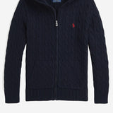 FELPA IN COTONE CON CAPPUCCIO 323951123 001 POLO RALPH LAUREN KIDS 