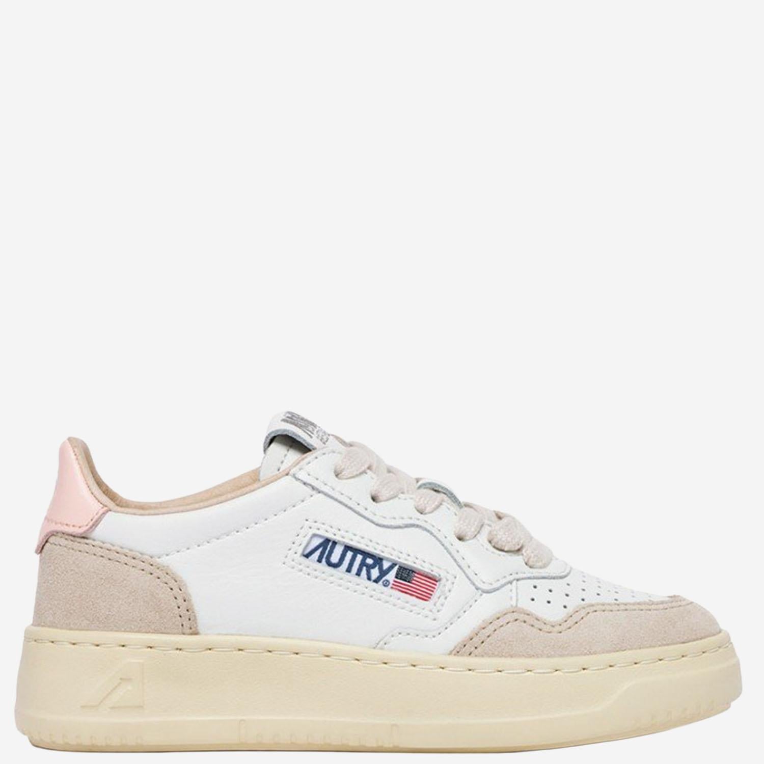 SNEAKERS MEDALIST LOW KULK FS05SUEDEFOURWHTCRPINK AUTRY KIDS 