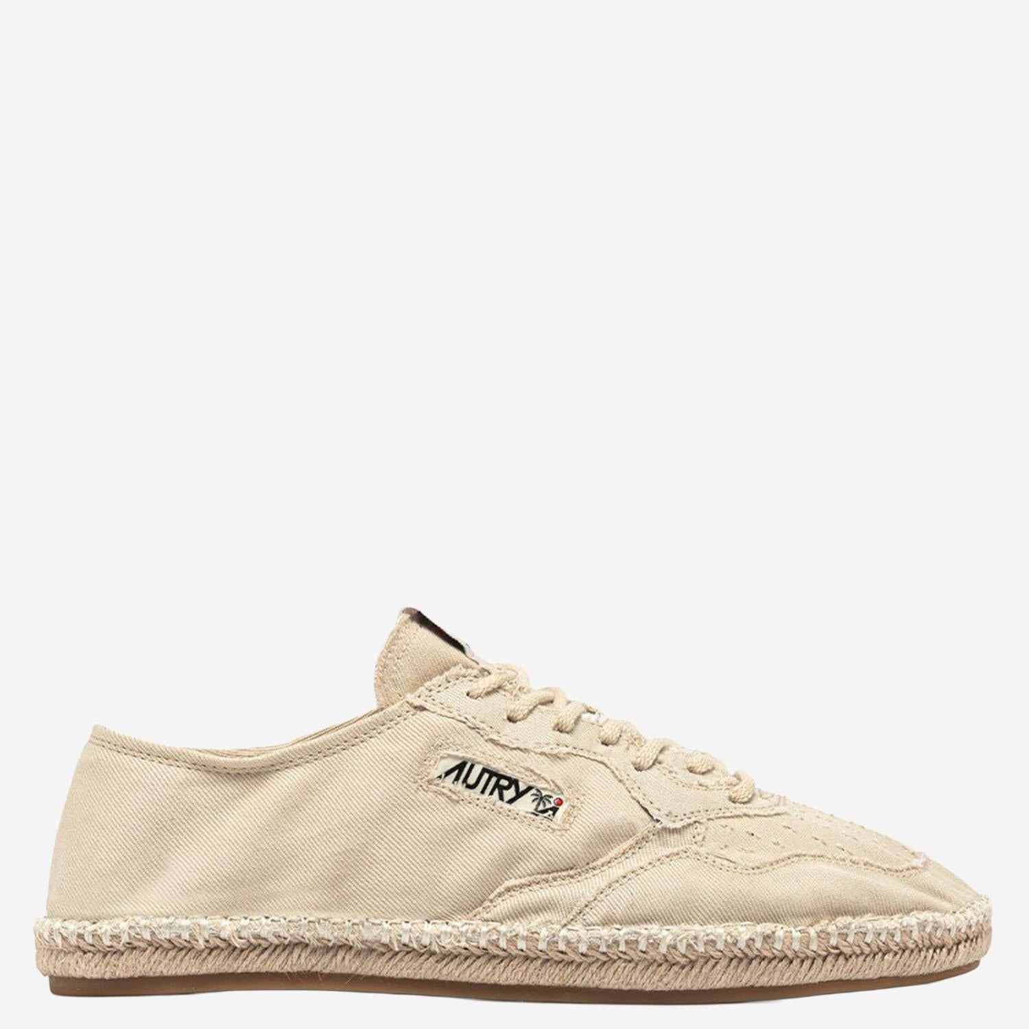 ESPADRILLAS SANDY IN COTONE ESLWCV01 CANCANIVORY AUTRY 