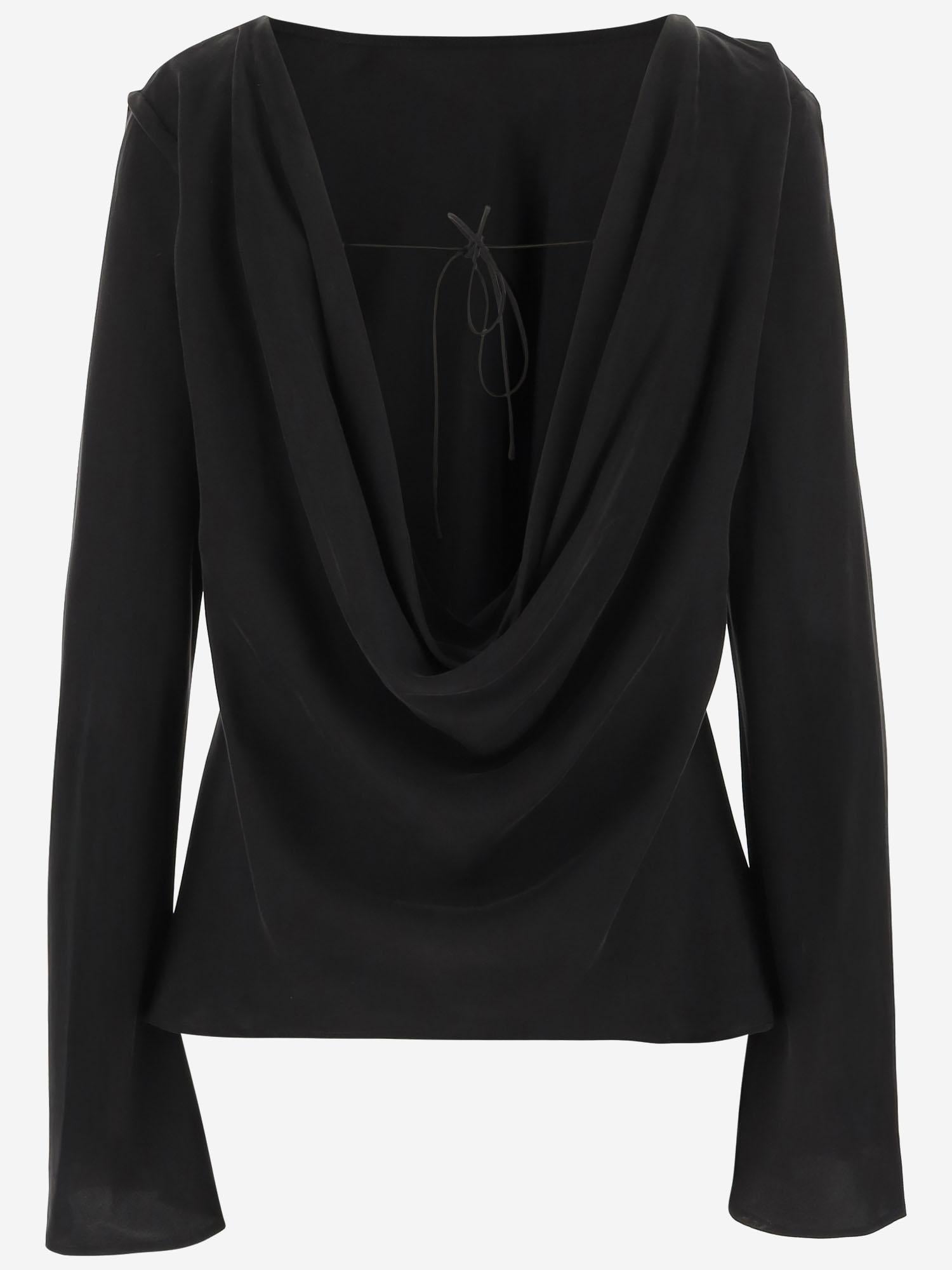 Camicia Laura in cupro e viscosa 103350 050 BY MALENE BIRGER 